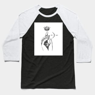 The Punishing Hand of The Lord Tattoo Baseball T-Shirt